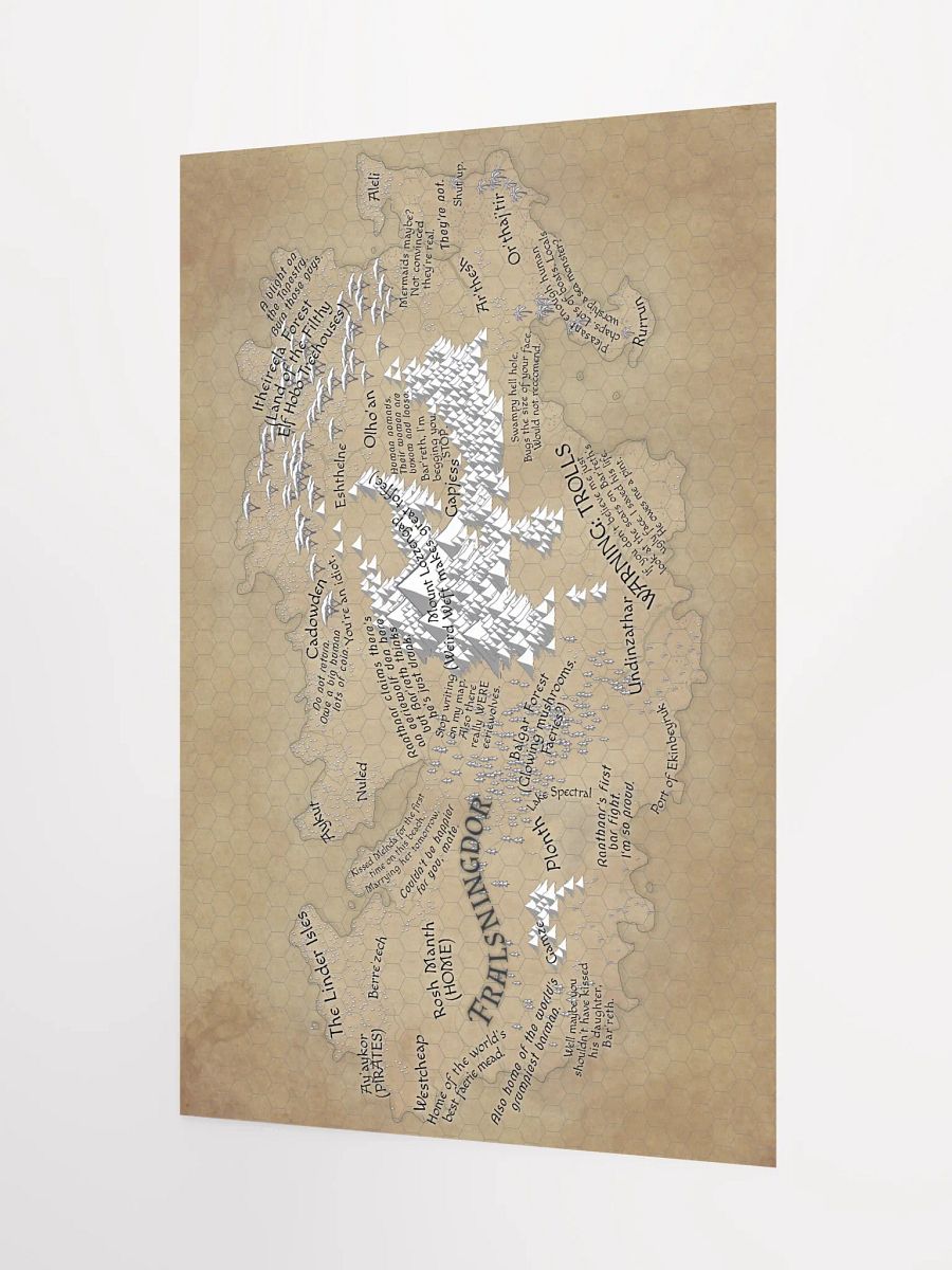 Fralsningdor Map Poster product image (5)