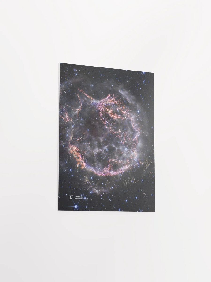 Cassiopeia A, Supernova remnant (James Webb/JWST) — space poster product image (10)