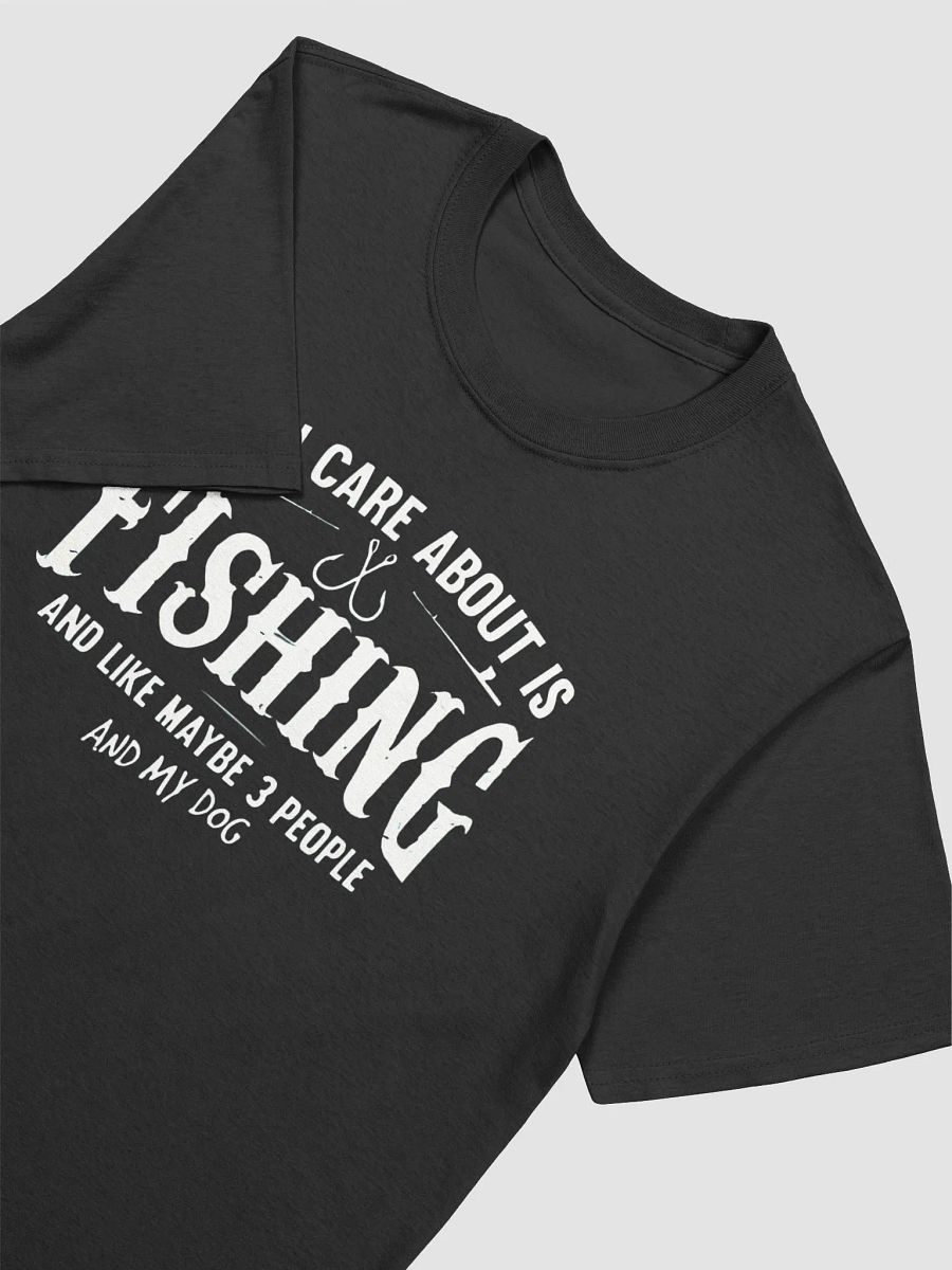 Fishing And My Dog - Unisex T-shirt | Gildan 64000 product image (3)