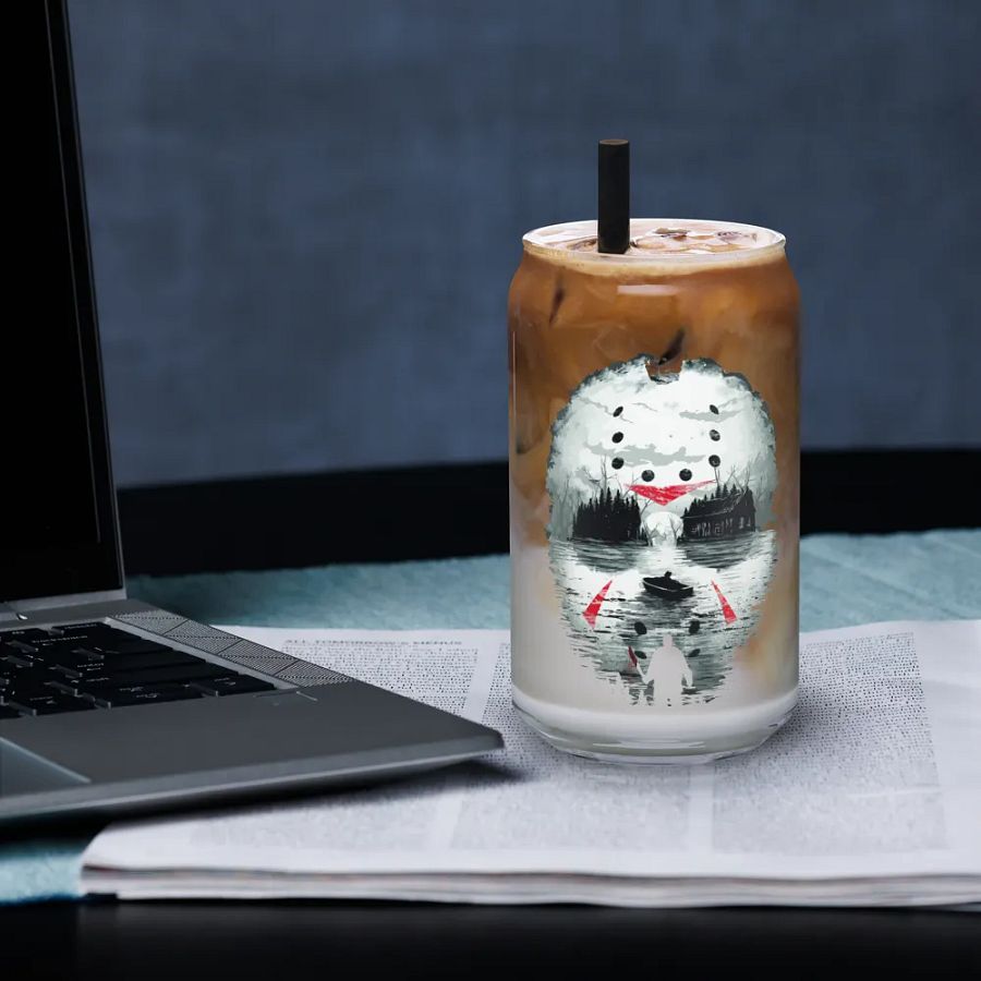 Welcome to Camp- Can-Shaped Glass product image (7)
