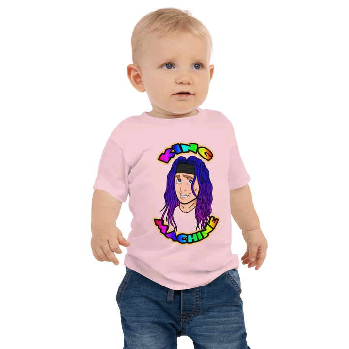 Rainbow King 6-24m tee product image (1)