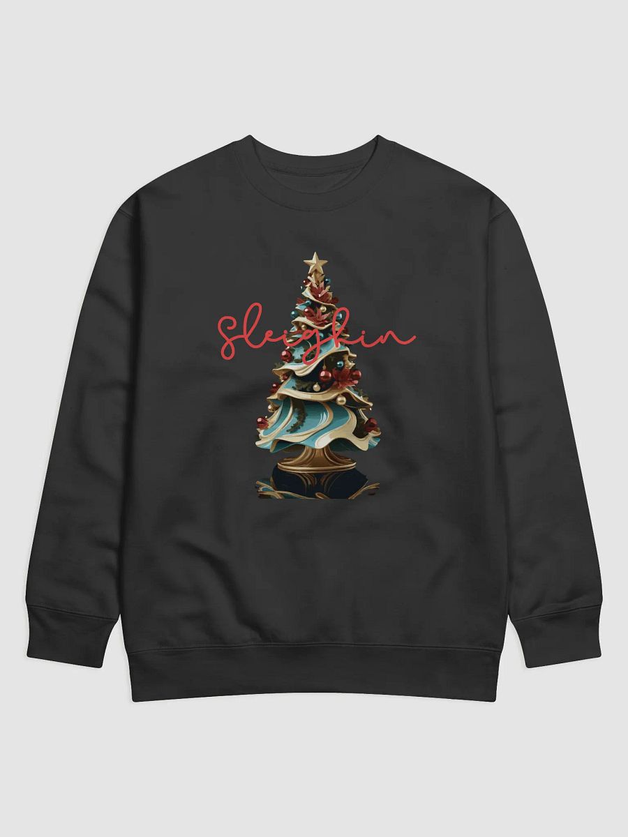 Sleighin' Christmas Tree Sweatshirt product image (1)