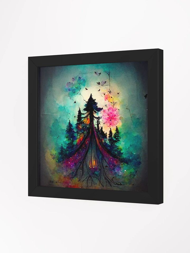 Mystic Black Matte Art Print product image (6)