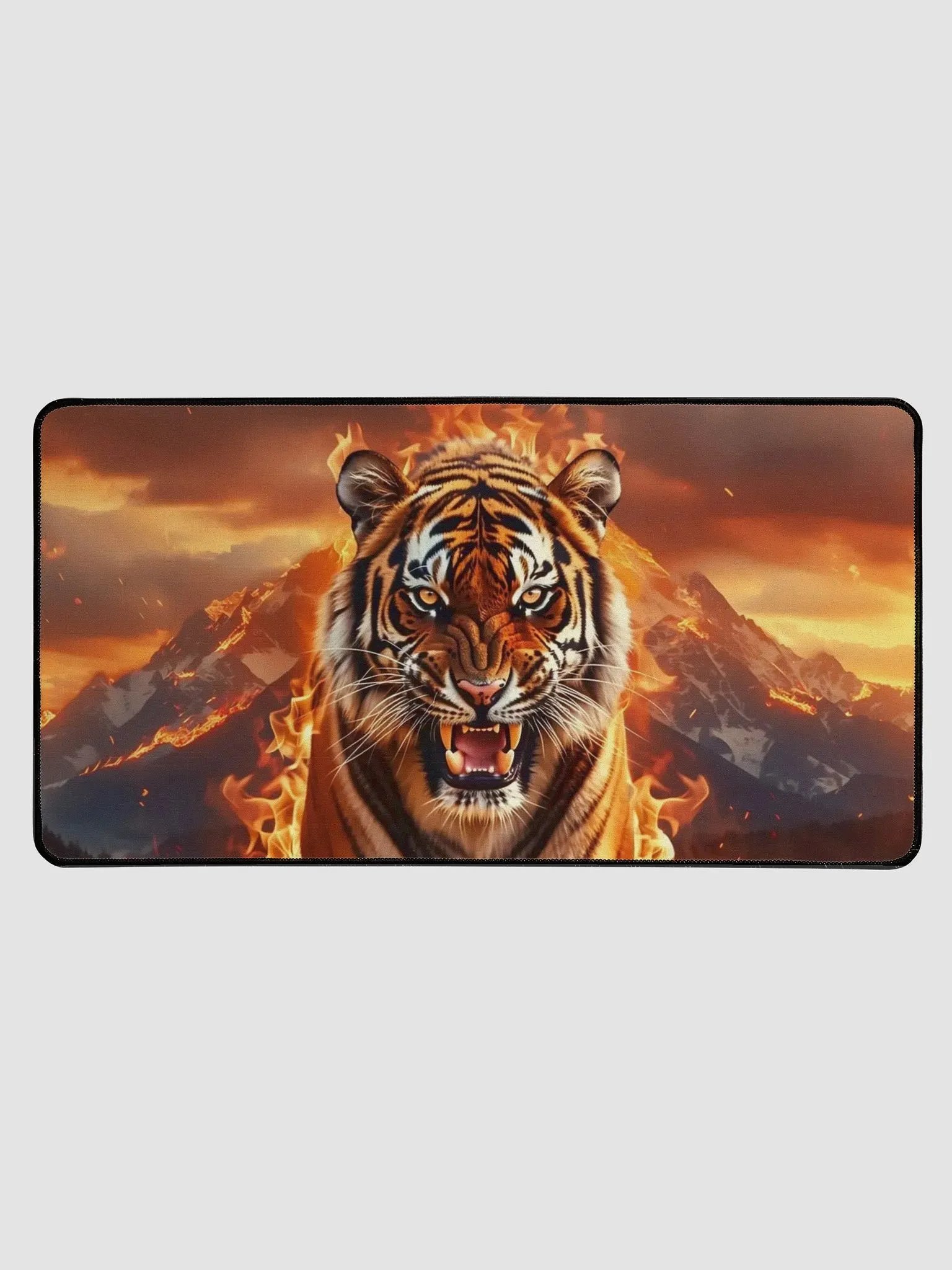 Inferno Tiger Desk Mat product image (1)