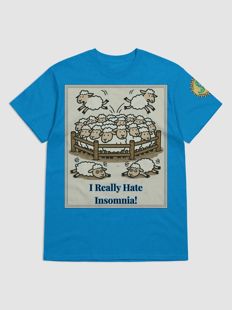 I Really Hate Insomnia (Both) Gildan Heavyweight T-Shirt Colors (2) product image (53)
