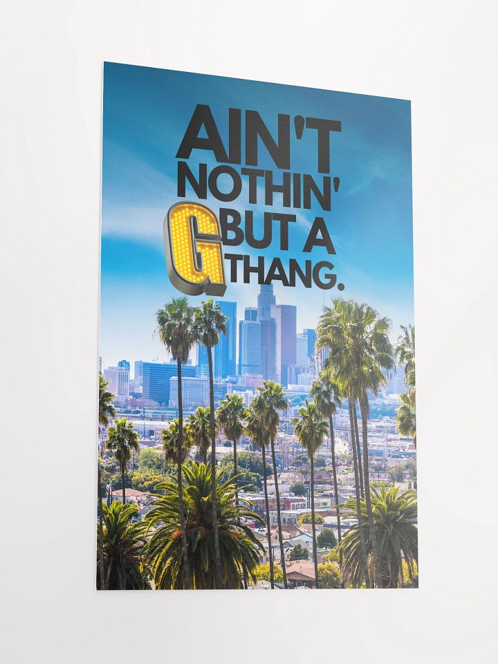 G THANG POSTER product image (2)