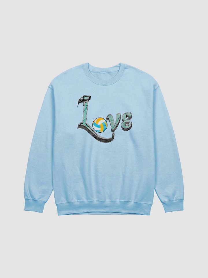 Love Volleyball Crewneck Sweatshirt product image (5)