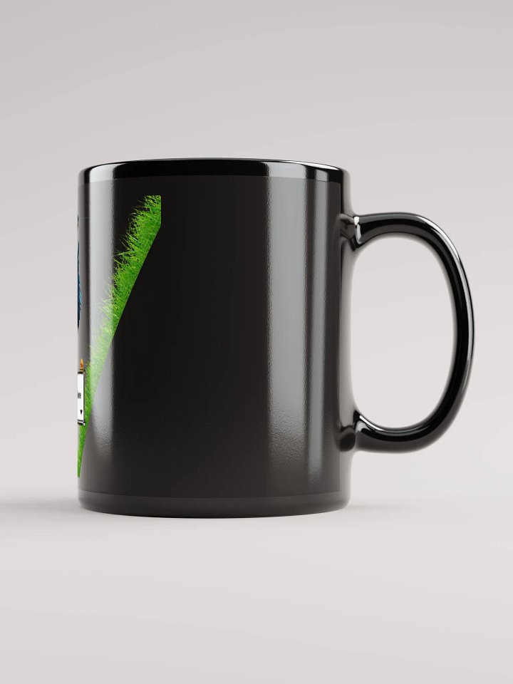 Laugh For The Game Black Mug product image (1)
