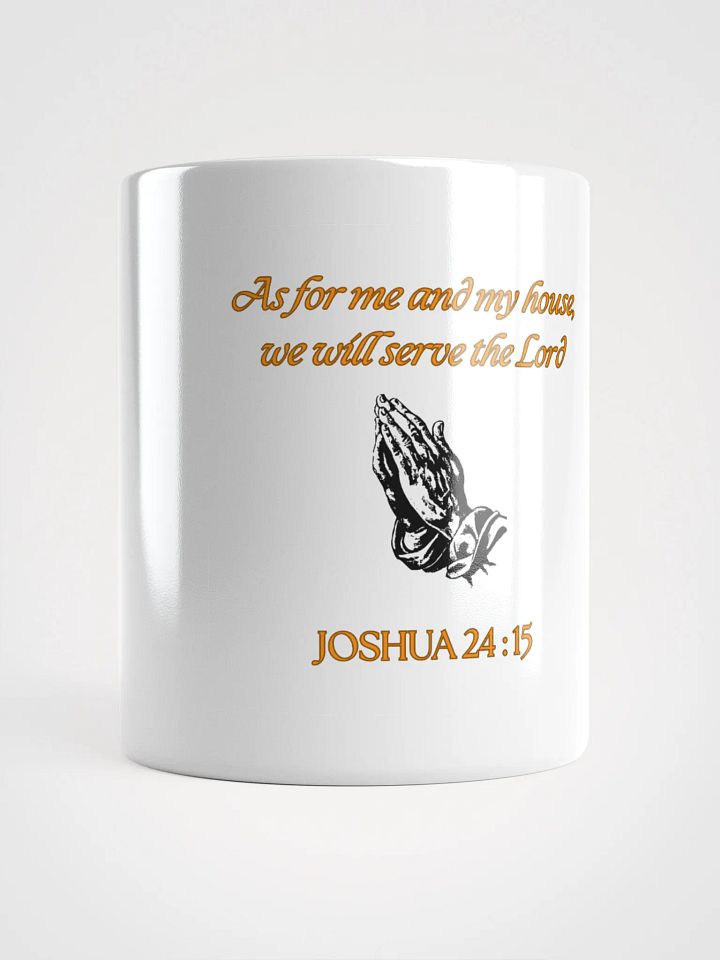 Serve the Lord White Glossy Mug product image (1)