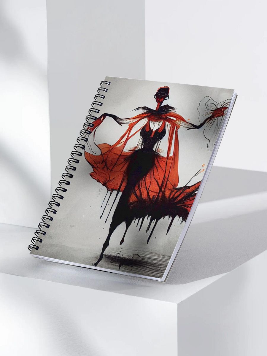 Dramatic Flow Spiral Notebook product image (3)