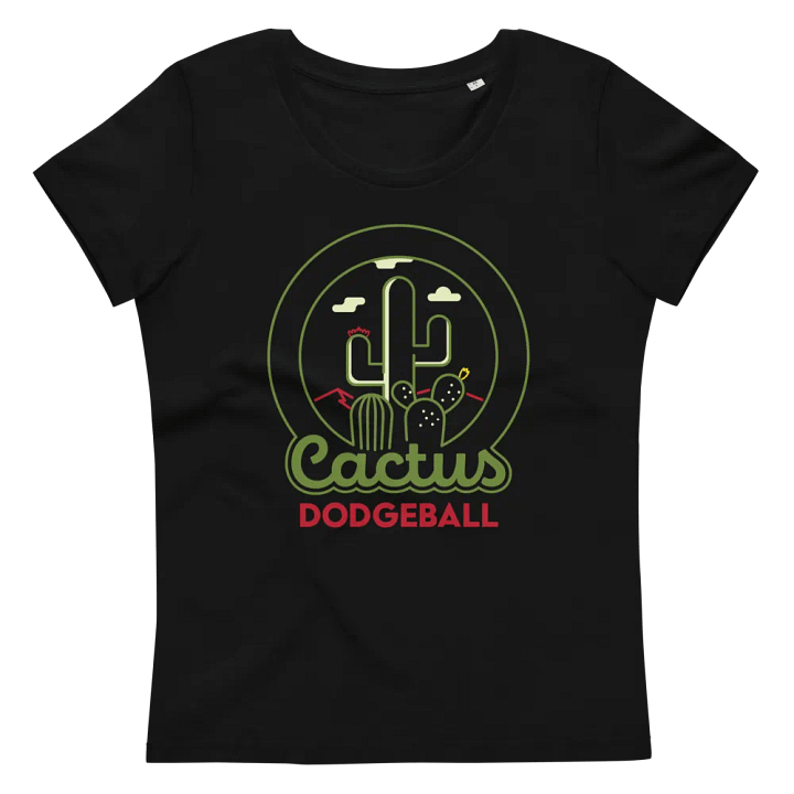 Cactus Dodgeball Women's Fitted Tee product image (3)