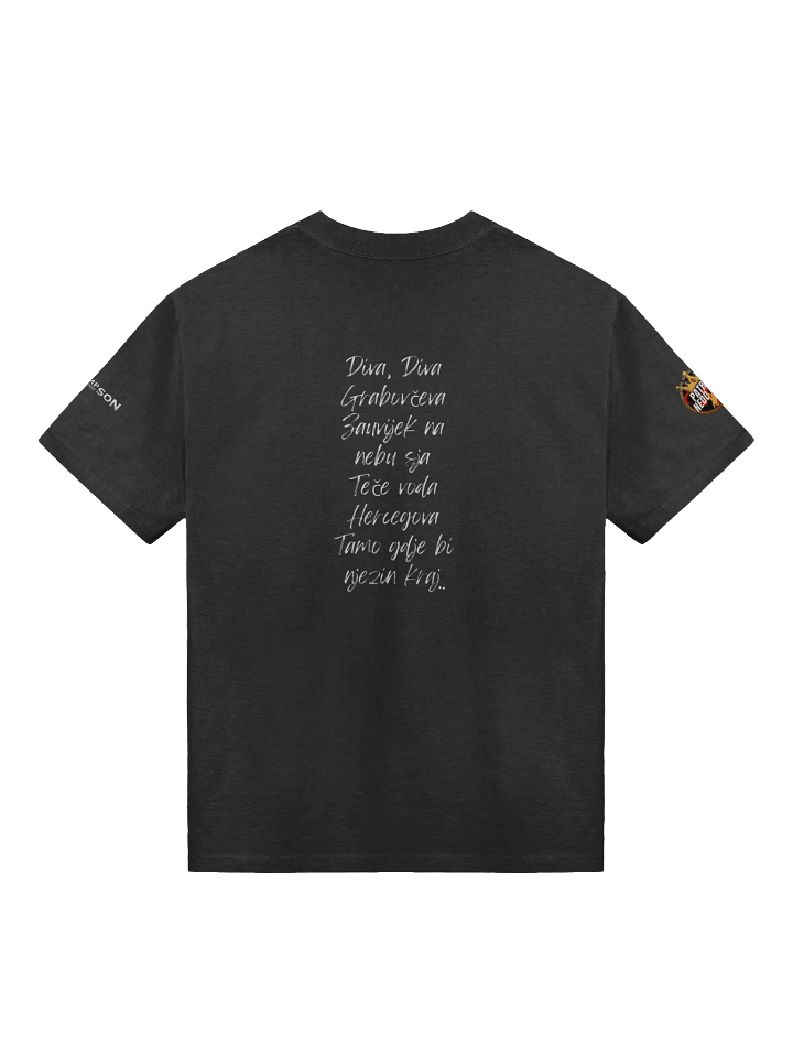 Crowned Patriot Diva Grabovčeva Oversized Tee product image (2)