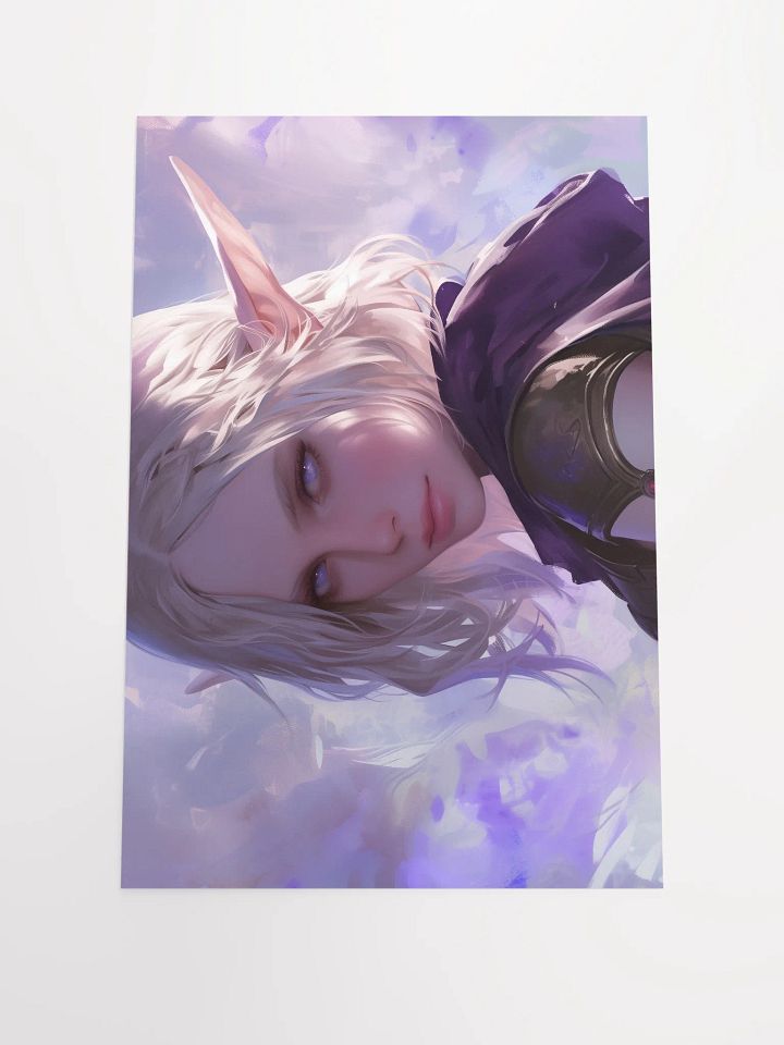 Ethereal Elf Warrior Poster product image (1)