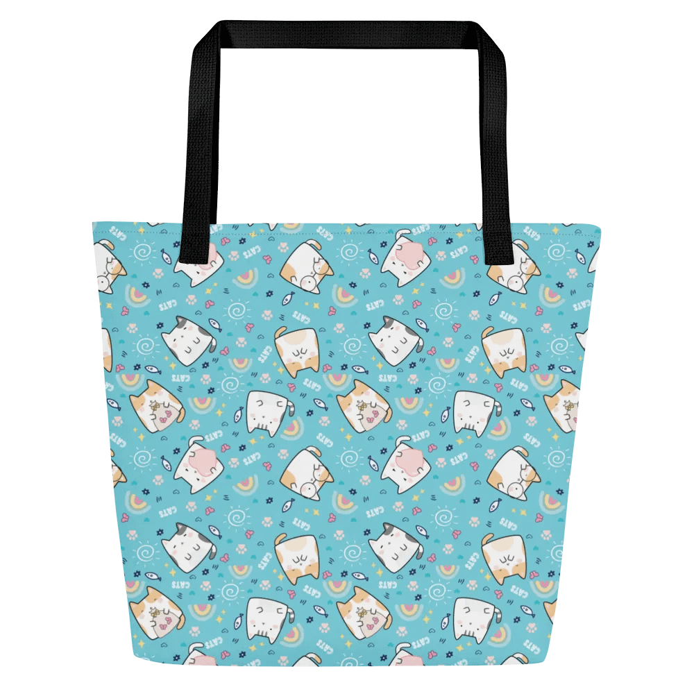Whimsical Cat Paradise Tote Bag product image (7)