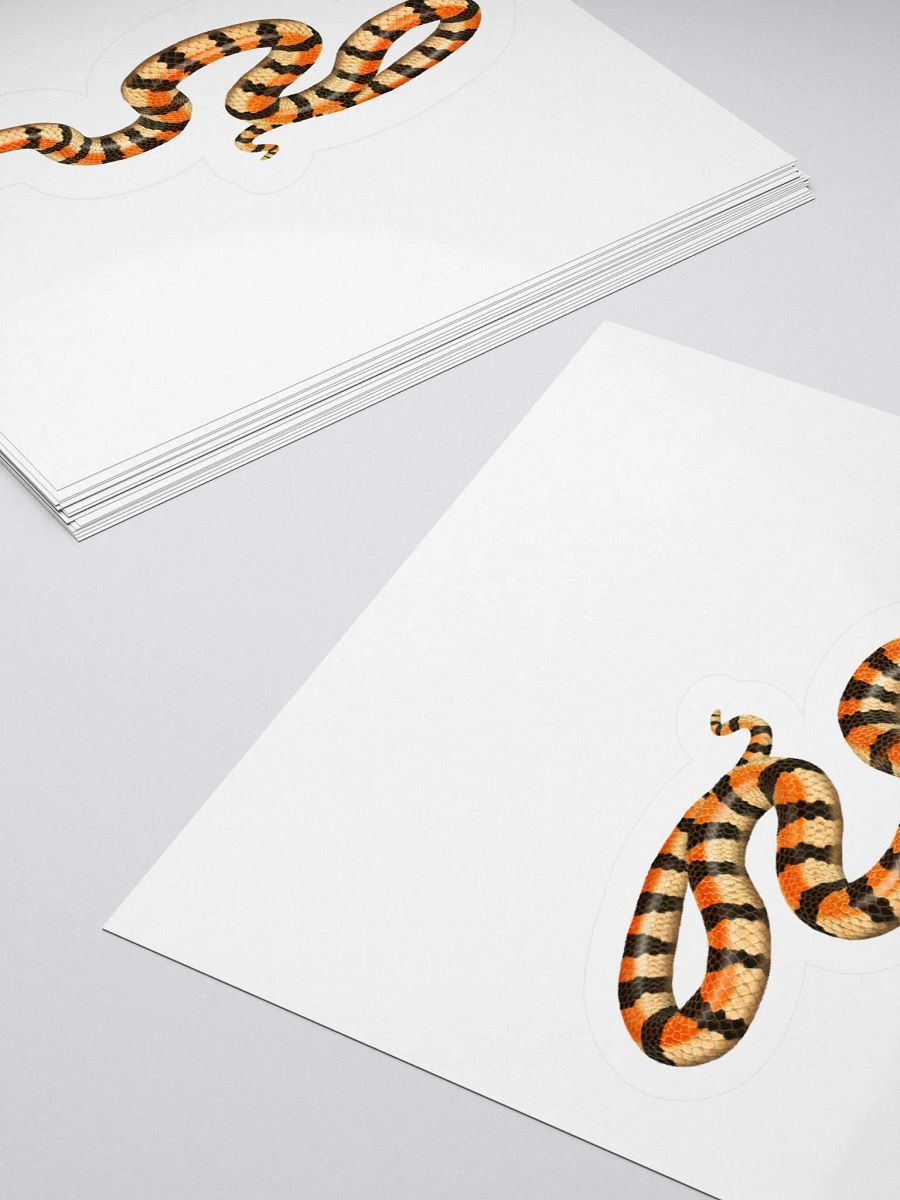 Die-Cut Sticker – Western Groundsnake (Banded) product image (4)
