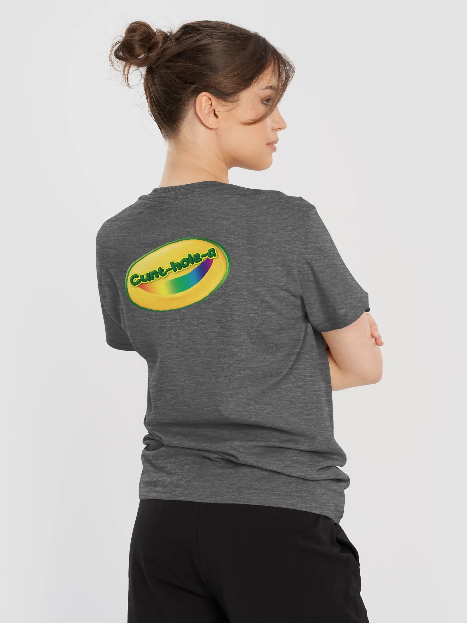 CUNT-HOLE-A UNISEX HEAVY TEE product image (6)