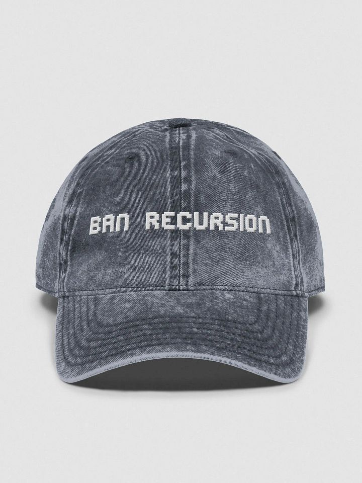 Ban Recursion Vintage Wash Cap product image (22)