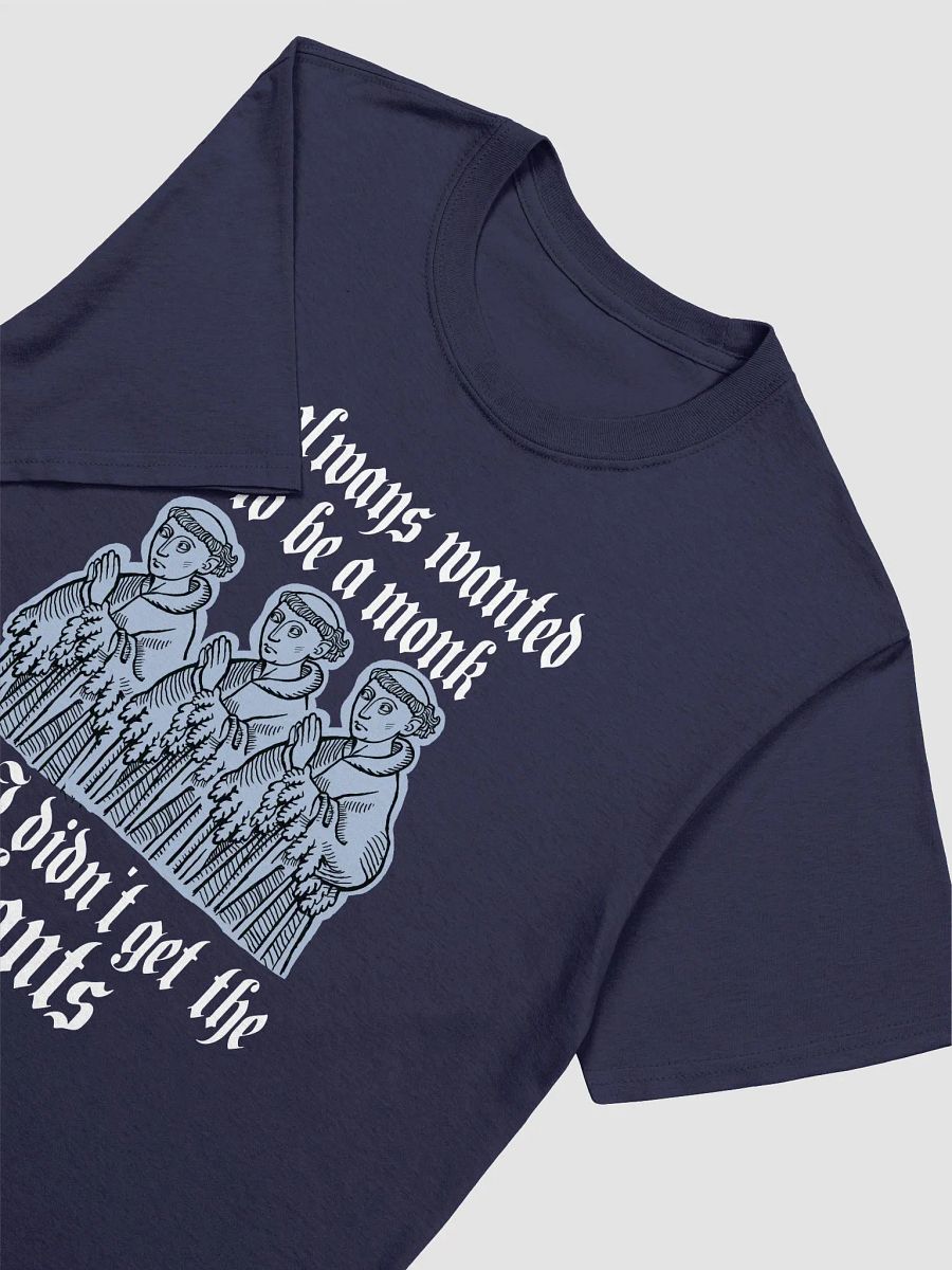 Chanting monks funny medieval t shirt product image (3)