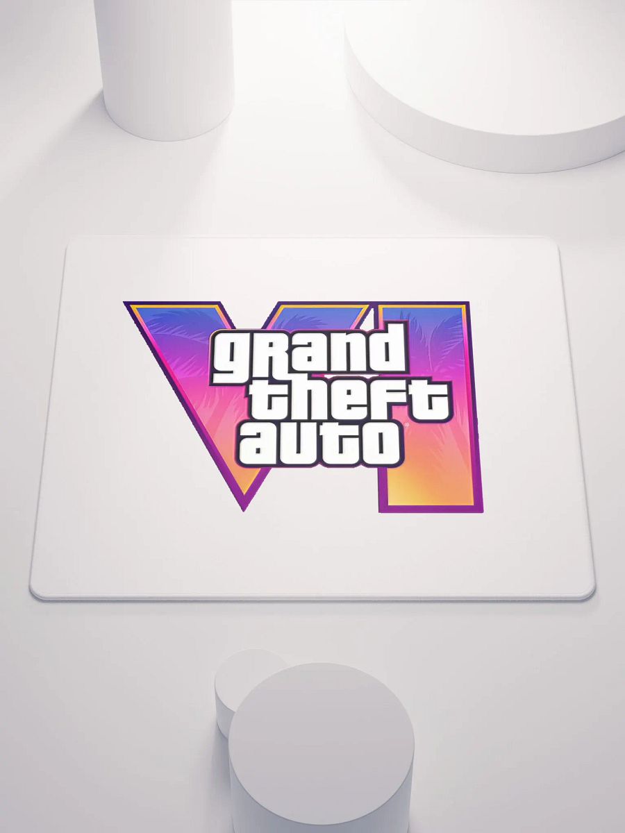 Grand Theft Auto Logo Gaming Mouse Pad product image (3)