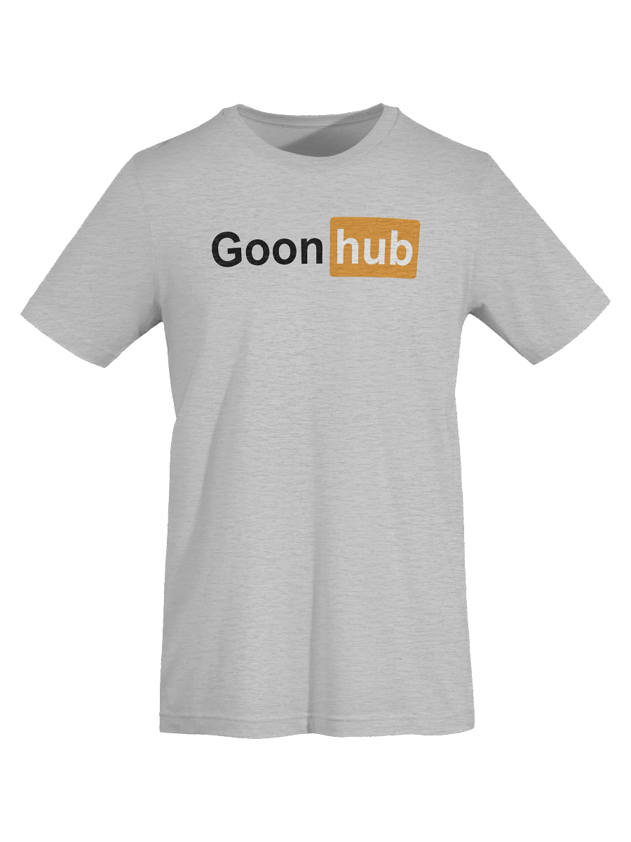 GoonHub T-Shirt – Funny Parody Logo Meme Tee for Gooners product image (7)