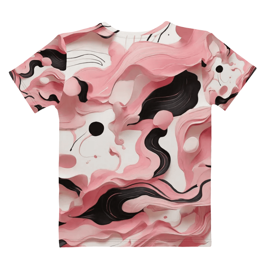 Pink & black brush strok product image (3)