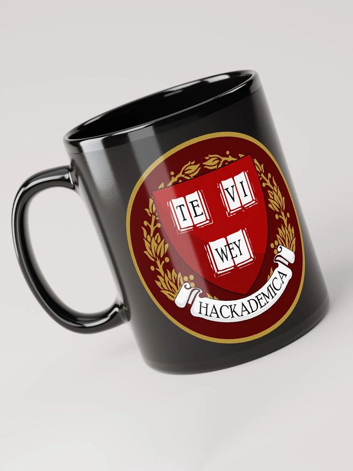 HACKADEMICA MUG (Black) product image (1)
