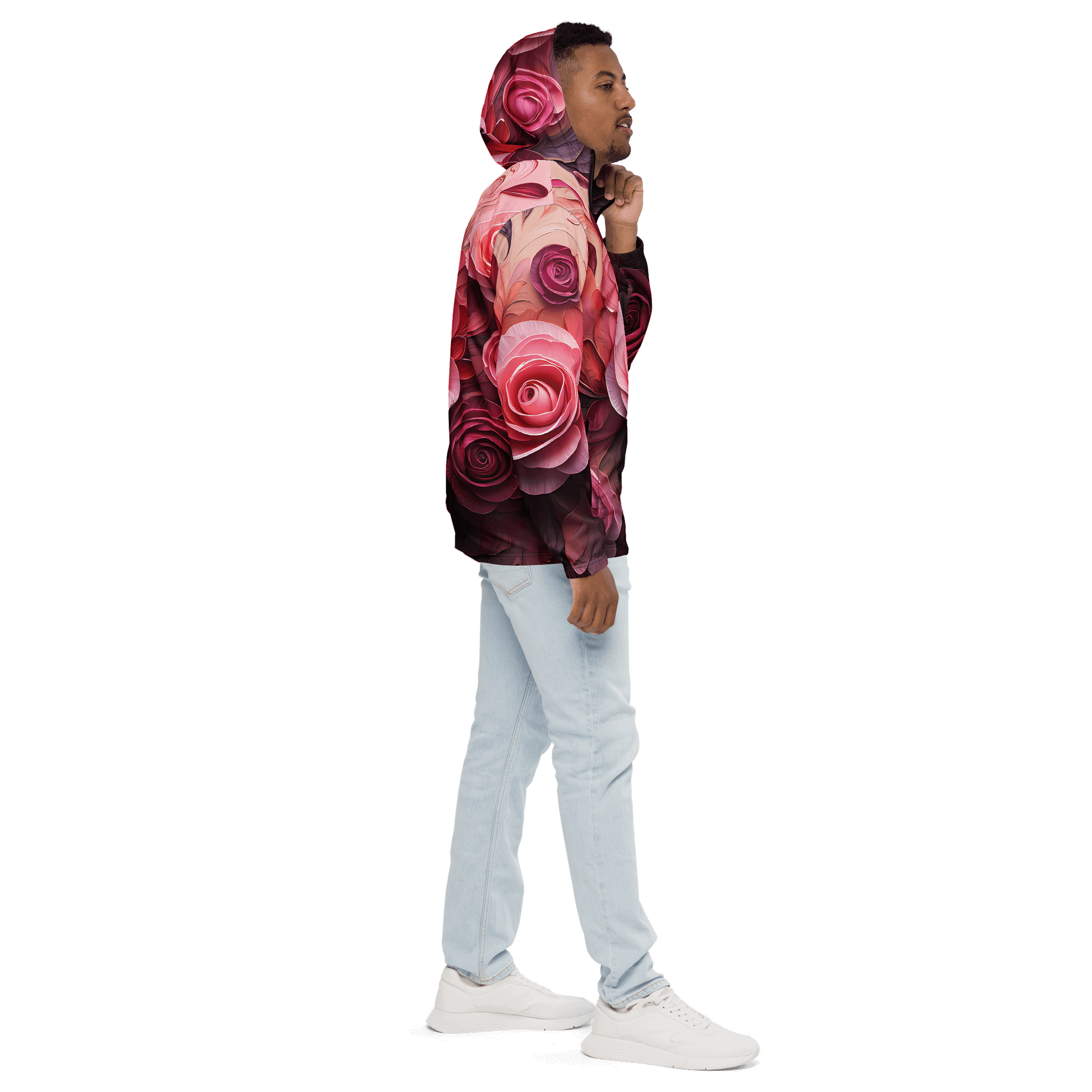 Rose Petal Dreams Windbreaker product image (5)