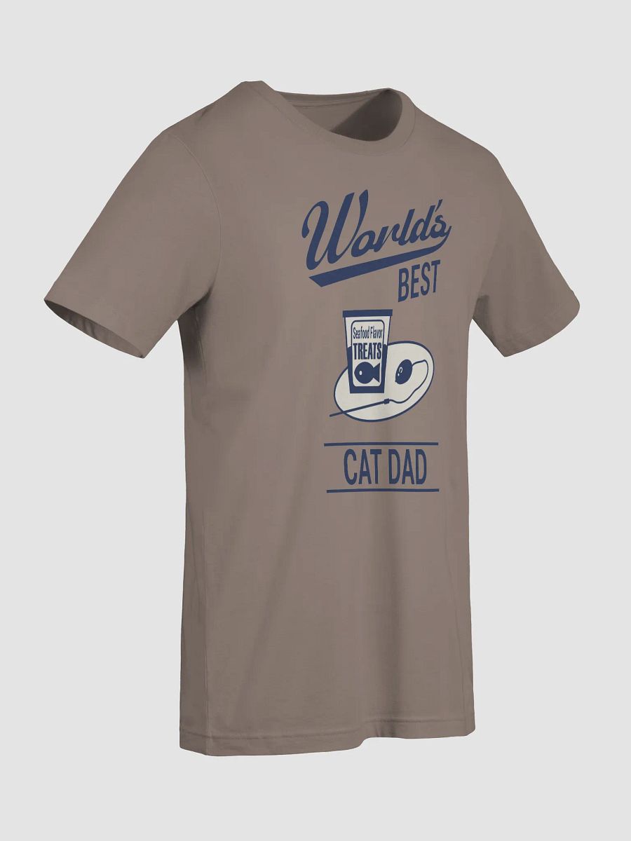 World's Best Cat Dad Unisex T-shirt product image (4)