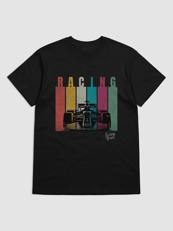 Retro color vintage Racing tee product image (1)