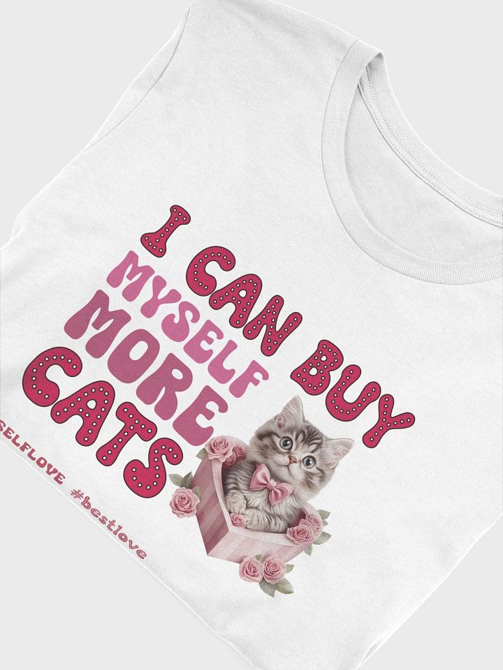 Funny self love cat womens tshirt product image (1)