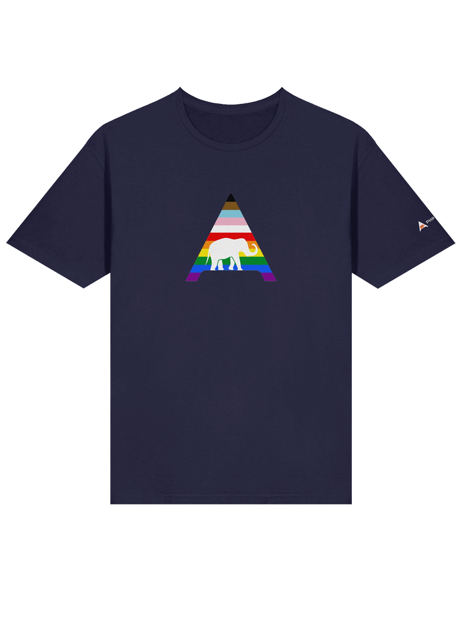 Rainbow ElePHPant Unisex T-Shirt product image (6)