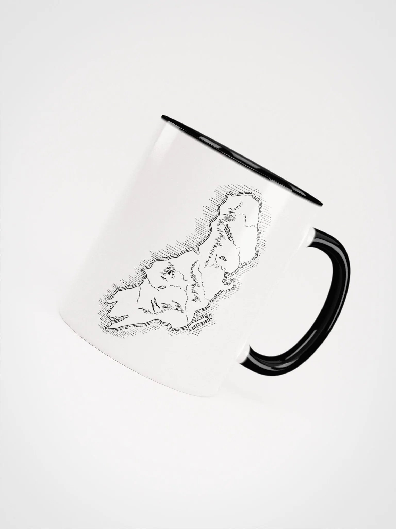 Continental Map Mug product image (4)