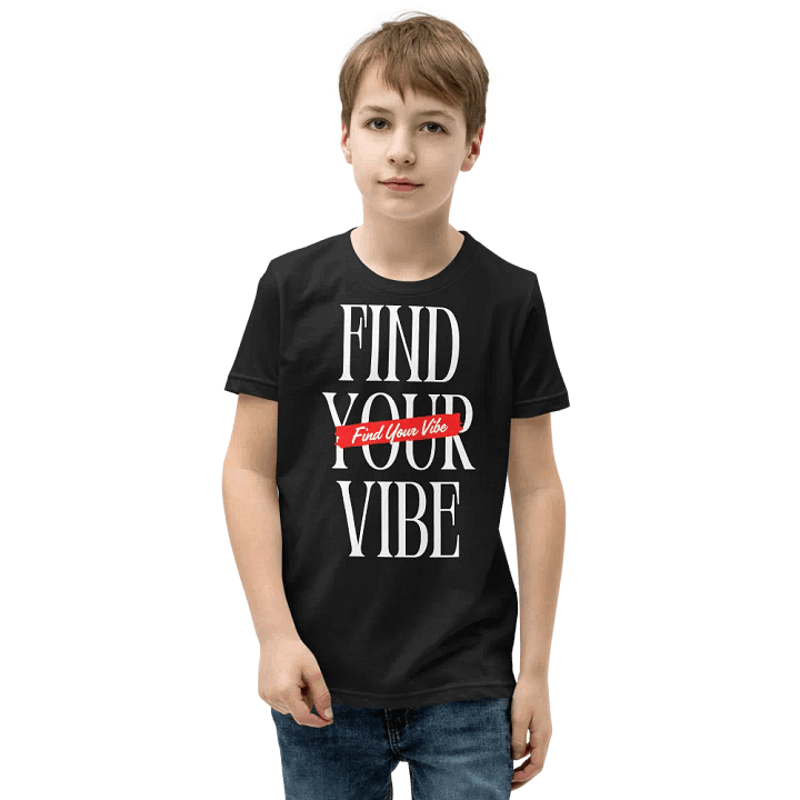 Find Your Vibe Youth Shirt product image (1)