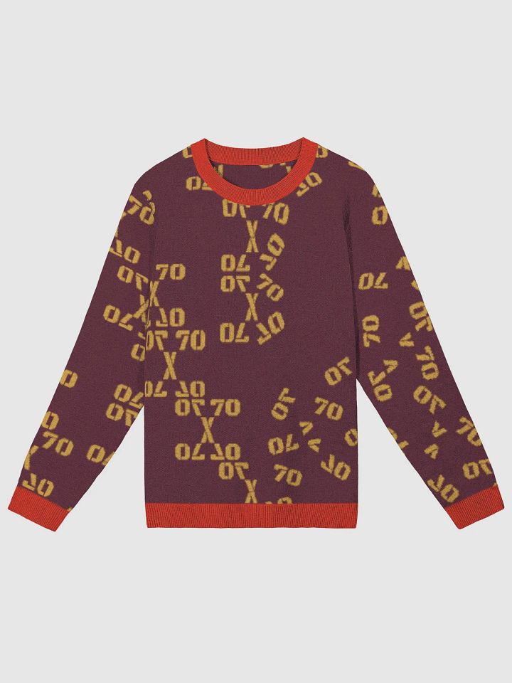 The Lives On HIGH | 777 | UNISEX Knitted Crewneck Sweater | 008 product image (1)