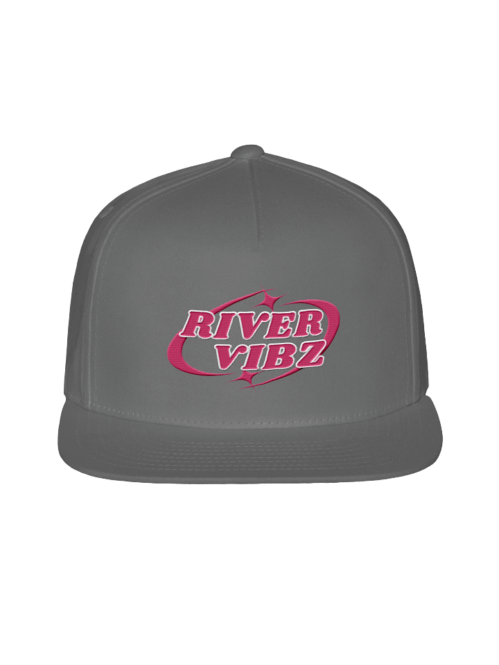 Starry River Vibz Pink Flat Bill Snapback product image (1)