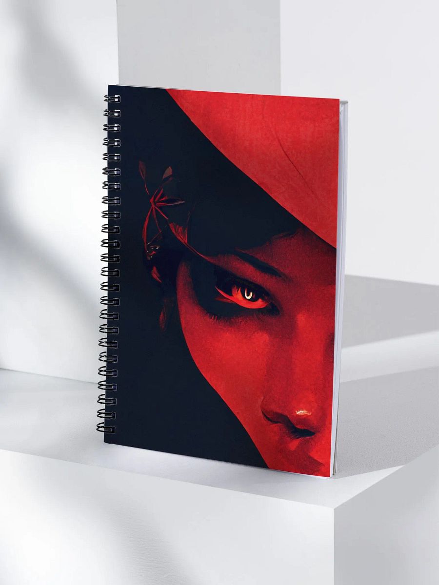 Crimson Vision Spiral Notebook product image (4)
