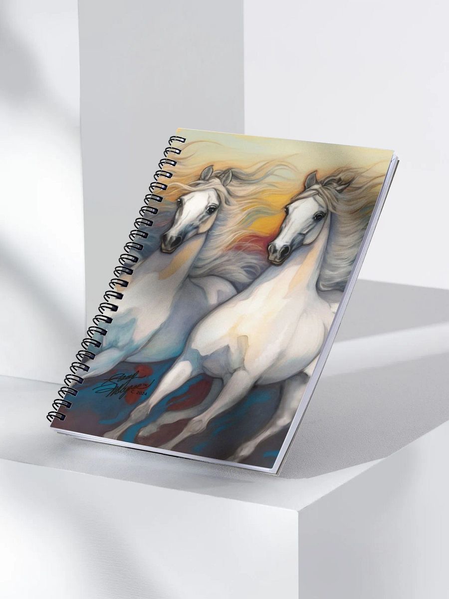 Sunset Horses Spiral Notebook product image (3)