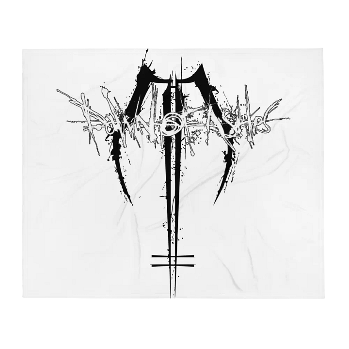 Fleece Throw Blanket Full Logo product image (1)