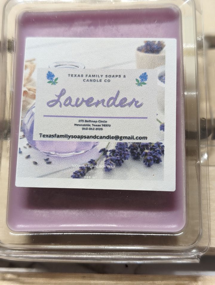 Lavender 100% Soy Wax Melts product image (1)