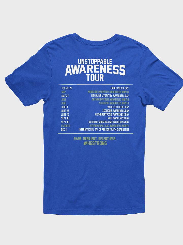 AMC Awareness - #HGSTRONG Adult Unisex Tee product image (2)