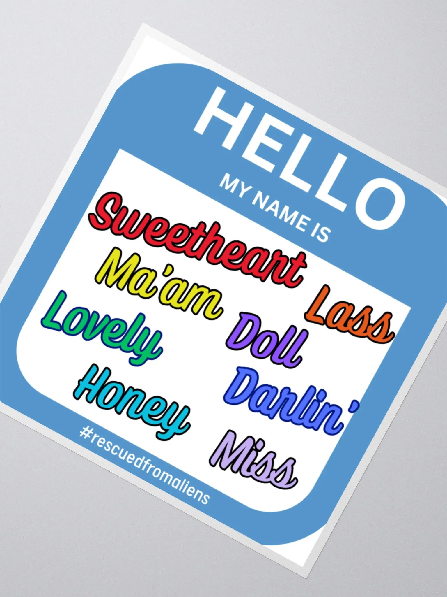 Nicknames Sticker product image (4)