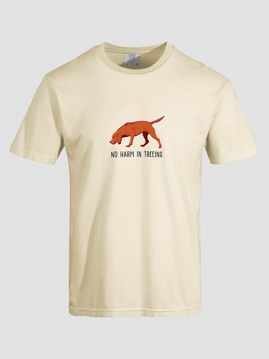 No Harm in Treeing T-Shirt(Embroidered) of a Redbone Coonhound product image (57)