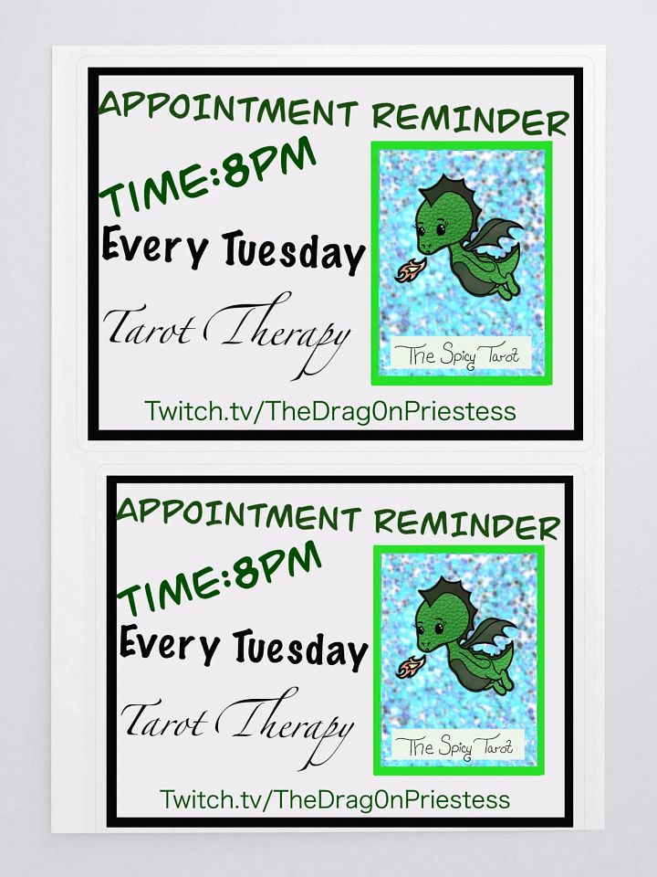Reminder Sticker 2pk product image (1)