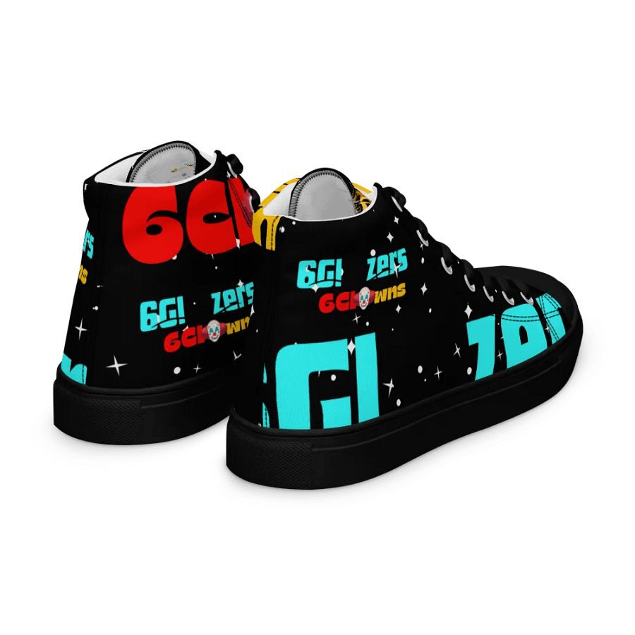 DA6iXXWRLD X 6IXX 1'S DARK SIDERS HIGH TOPS 6GLAZERS & 6CLOWNS product image (11)