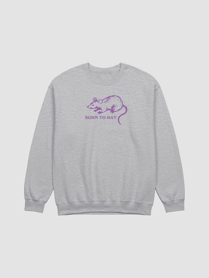 Born to rat Crewneck product image (1)