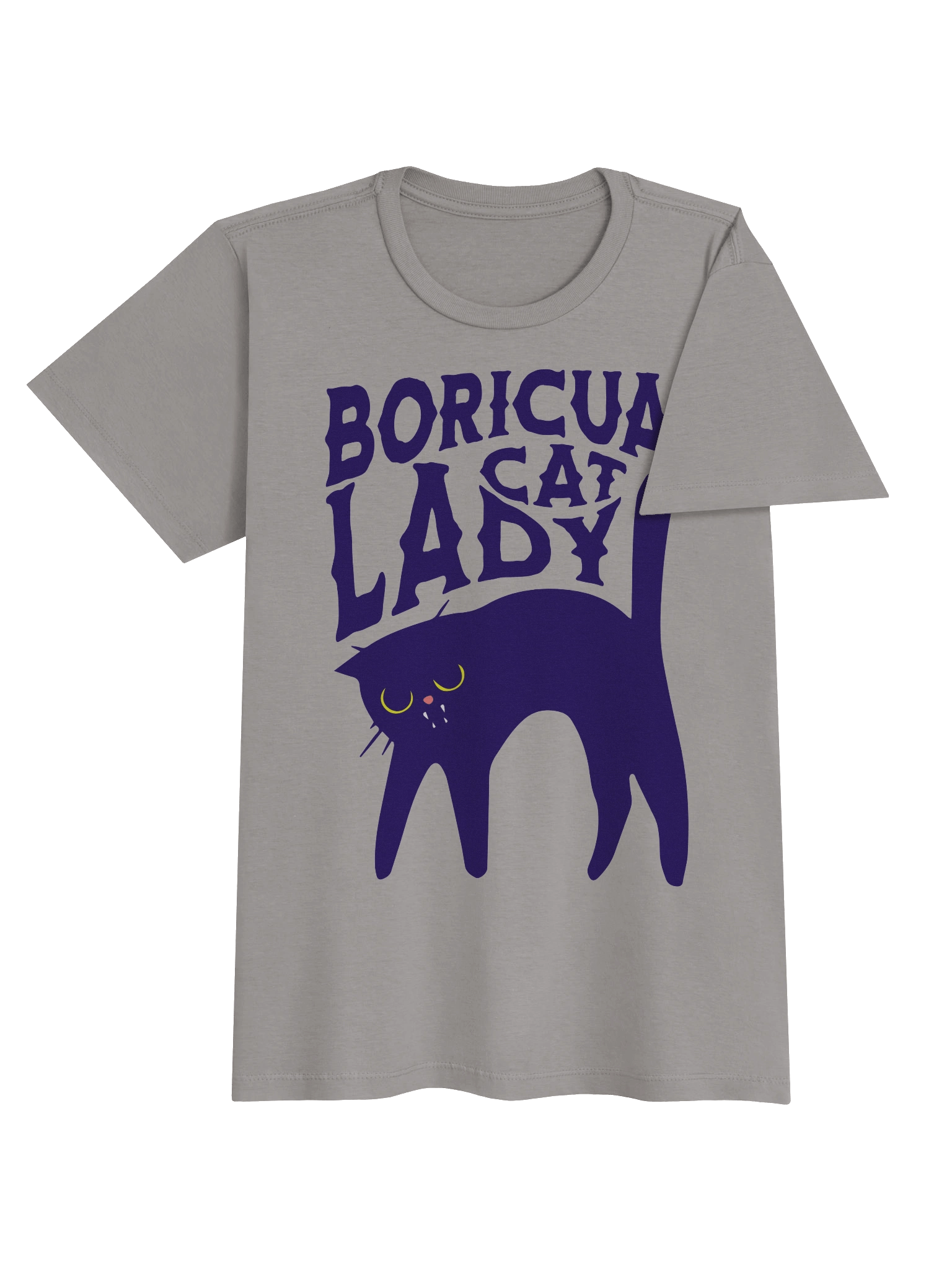 Boricua Cat Lady T-Shirt Mujer product image (3)