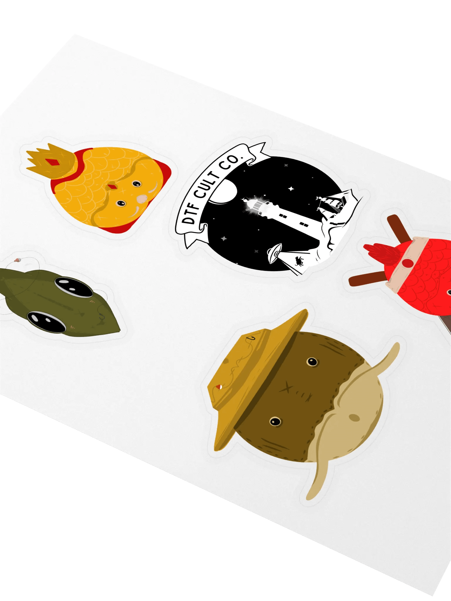 Palia Fishing Plush Sticker Sheet (Flushies) product image (2)