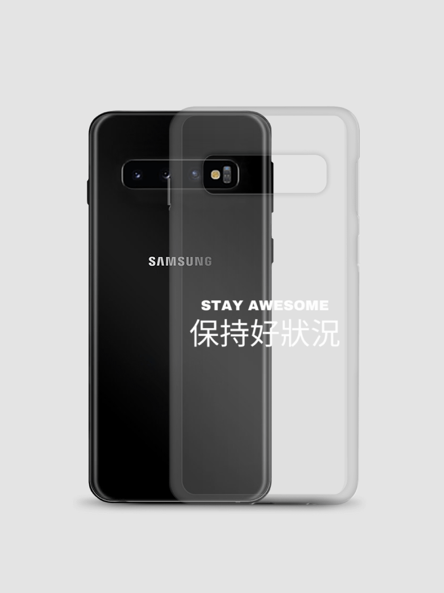 Samsung Stay Awesome Case (White) product image (2)