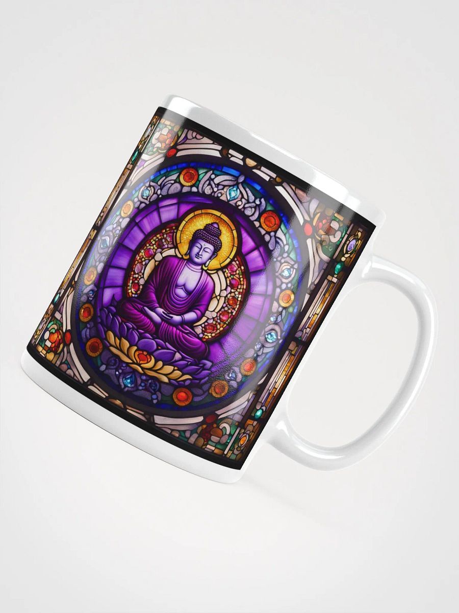 #006 Amethyst Tara Buddha Stained Glass Mug product image (12)