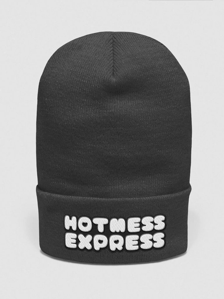 HotMess Express Bubble Beanie (White) product image (1)